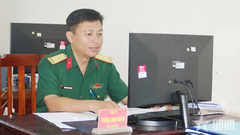 Người cán bộ quân lực tận tụy, trách nhiệm