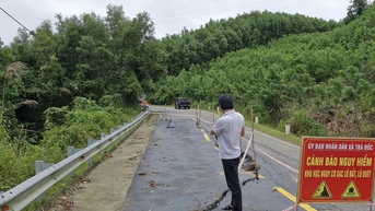 Vùng cao Đà Nẵng khẩn cấp ứng phó bão số 13