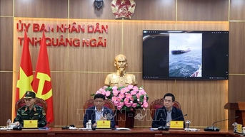 Gấp rút xây dựng phương án xử lý sự cố tàu Star Bueno mắc cạn tại Quảng Ngãi