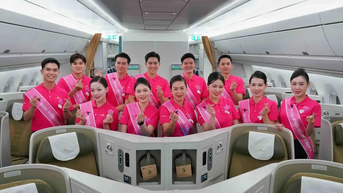 ក្រុមហ៊ុនអាកាសចរណ៍វៀតណាម សហការជាមួយ UN Women រៀបចំជើងហោះហើរពិសេស “HeForShe 2025”