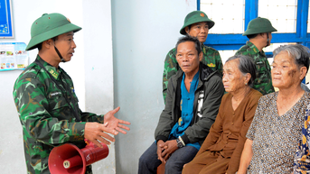"Điểm tựa" an toàn của nhân dân trong bão số 13