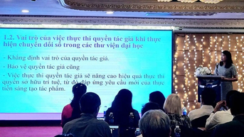 Cần xác định rõ "ranh giới hợp lý" về bản quyền ở lĩnh vực nghiên cứu, giáo dục