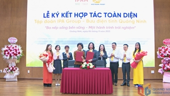 Bưu điện tỉnh và Tập đoàn IPA Group ký hợp tác toàn diện phân phối sản phẩm thân thiện môi trường