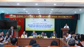 Ứng dụng công cụ AI trong phát triển giáo dục nghề nghiệp