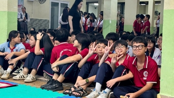 Sân khấu học đường bồi đắp tình yêu lịch sử và nghệ thuật dân tộc