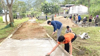 Xã Thuận Hòa khởi công công trình chào mừng Đại hội đại biểu MTTQ Việt Nam tỉnh Tuyên Quang
