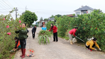Phụ nữ Nhã Nam lan tỏa “sống xanh”