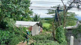 THẾ ANH - VĨNH THÀNH: Xã Bắc Khánh Vĩnh chủ động phòng, chống bão và giữ vững an ninh trật tự