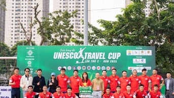 Khai mạc Giải Bóng đá UNESCO Travel Cup 2025: Lan tỏa tinh thần đoàn kết trong cộng đồng du lịch