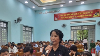 Tổ Đại biểu HĐND tỉnh Lâm Đồng tiếp xúc cử tri xã Đạ Tẻh 2