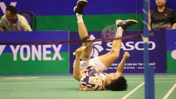 Tay vợt Nguyễn Hải Đăng làm điều khó tin tại giải cầu lông Hàn Quốc Masters 2025