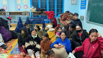 Quảng Ngãi: Di dời khẩn cấp 58 hộ dân khỏi vùng nguy cơ sạt lở núi