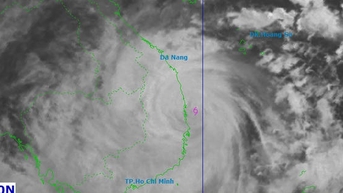 Bão số 13 áp sát ven biển các tỉnh Đắk Lắk – Gia Lai