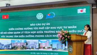 JICA hỗ trợ Việt Nam trong đào tạo điều dưỡng cho người cao tuổi