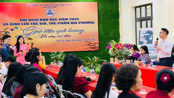 Thư viện tỉnh tổ chức Hội nghị bạn đọc năm 2025 và Giao lưu tác giả, tác phẩm địa phương