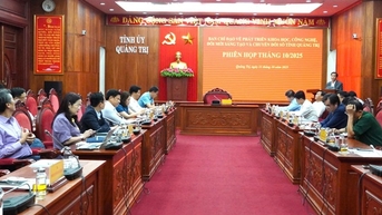 Quảng Trị đạt “trạng thái xanh” trong triển khai giai đoạn 1 số Kế hoạch 02-KH/BCĐTW