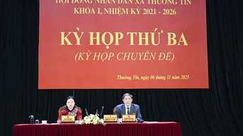 HĐND xã Thường Tín thông qua Quy chế làm việc, nâng cao hiệu quả hoạt động