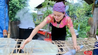Đặc sản miến dong Quỳnh Phiêng
