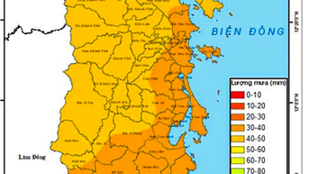Cảnh báo mưa lớn trên địa bàn tỉnh Khánh Hòa