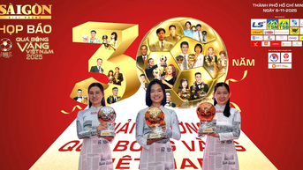 Quả bóng vàng Việt Nam bước sang tuổi 30: Hành trình tôn vinh bóng đá nước nhà