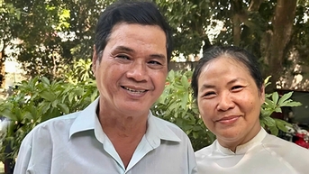 Diễn viên Mai Trần cay đắng giải nghệ vì bệnh tật, vợ kém 20 tuổi kề cận chăm sóc