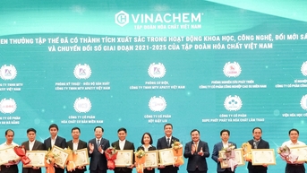 Tổng kết hoạt động khoa học - công nghệ, đổi mới sáng tạo và chuyển đổi số của Vinachem Trụ cột chiến lược trong tái cấu trúc, tăng trưởng xanh
