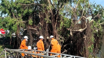 Hơn 1,6 triệu khách hàng bị mất điện do ảnh hưởng của bão số 13