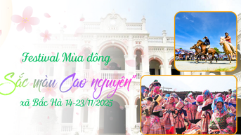 Lào Cai: Nhiều hoạt động hấp dẫn tại "Festival Mùa Đông - Sắc màu Cao nguyên 2025”