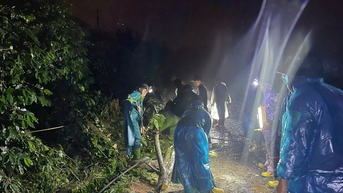 Dân quân Lạc Dương, Đam Rông xuyên đêm khắc phục hậu quả do mưa bão