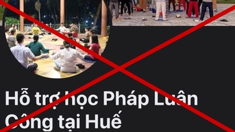 Cảnh báo hoạt động Pháp Luân Công tại các địa điểm công cộng