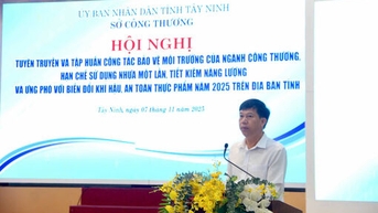 Tuyên truyền, tập huấn công tác bảo vệ môi trường ngành Công Thương