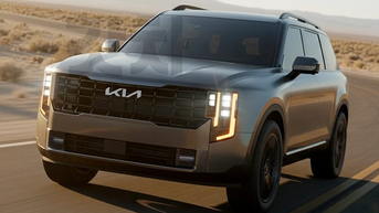 Mẫu xe SUV Kia Telluride 2027 lộ diện trước thềm ra mắt chính thức