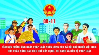Lễ hưởng ứng Ngày Pháp luật Việt Nam 9/11