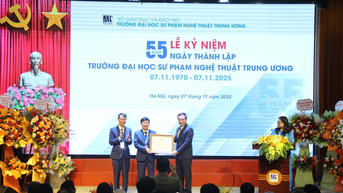 Ngôi trường đầu ngành đào tạo giáo viên nghệ thuật kỷ niệm 55 năm thành lập