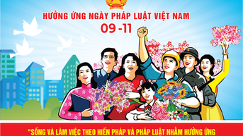 Hưởng ứng Ngày Pháp luật Việt Nam thực chất, hiệu quả gắn với chuyển đổi số