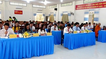 HĐND xã Ô Lâm thông qua 9 nghị quyết tại Kỳ họp thứ 3