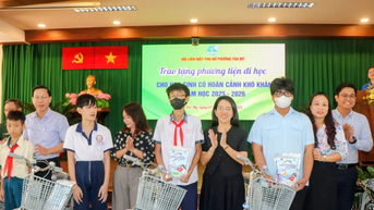 Gần 200 triệu đồng chăm lo người nghèo tại phường Tân Mỹ (TPHCM)