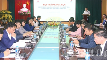 Hội thảo khoa học Phát triển nguồn nhân lực tỉnh Phú Thọ giai đoạn 2025 - 2030