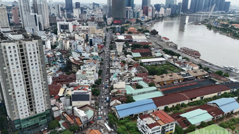 [Ảnh] Tuyến đường Nguyễn Tất Thành mở rộng giúp giảm ùn tắc từ khu nam vào trung tâm thành phố