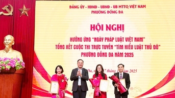 Phường Đống Đa đưa Luật Thủ đô vào cuộc sống