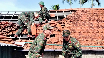 Quảng Ngãi nỗ lực khắc phục thiệt hại sau bão số 13