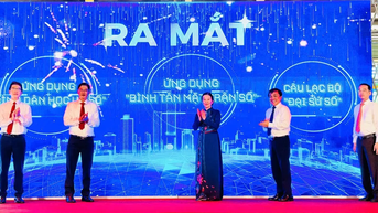 Ra mắt ứng dụng "Bình Tân Mặt trận số"
