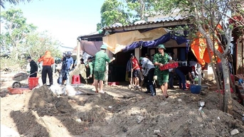 កងកម្លាំងប្រដាប់អាវុធជួយប្រជាពលរដ្ឋជាបន្ទាន់ ដើម្បីជំនះផលវិបាកនៃគ្រោះធម្មជាតិ។