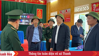 Phó Bí thư Thường trực Tỉnh ủy Nguyễn Hồng Phong kiểm tra công tác chuẩn bị lễ khởi công Trường nội trú liên cấp Tiểu học và THCS Yên Khương