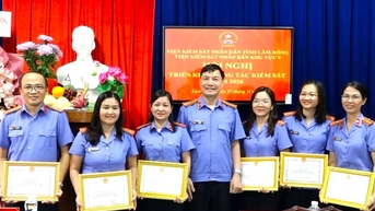 Viện Kiểm sát nhân dân khu vực 9 triển khai công tác năm 2026