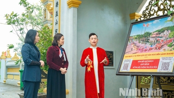 Tích cực chuẩn bị cho Liên hoan văn hoá dân gian các di tích tiêu biểu tỉnh Ninh Bình