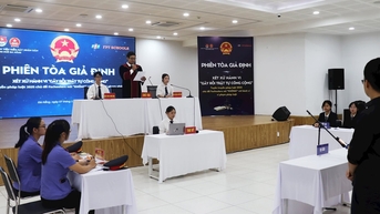 Phổ biến pháp luật cho học sinh FPT thông qua Phiên tòa giả định