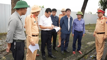 Khẩn trương khắc phục tình trạng hư hỏng trên tuyến Quốc lộ 1 qua TP. Huế