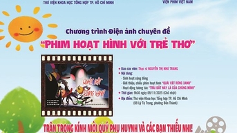 Nhiều hoạt động hấp dẫn tại Chương trình Điện ảnh chuyên đề "Phim Hoạt hình với trẻ thơ" tháng 11/2025