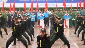 Phường Cửa Nam lan tỏa tinh thần “Khỏe để xây dựng và bảo vệ Tổ quốc”